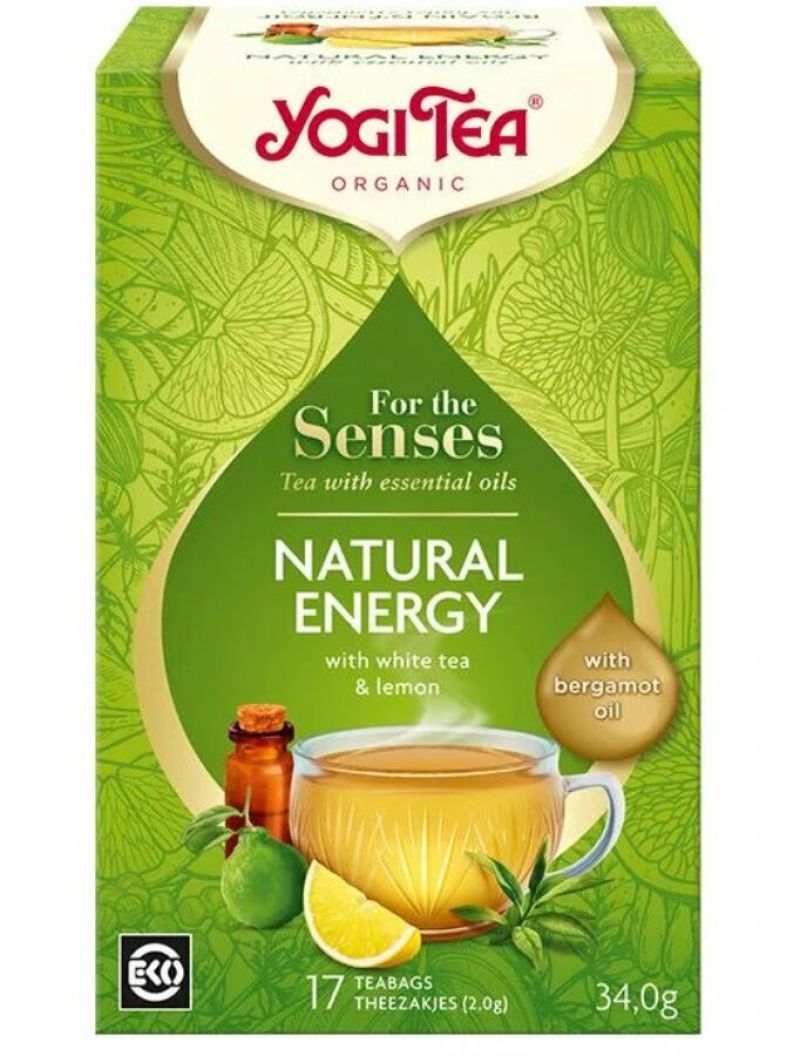 Bio tea az érzékeknek - Természetes energia - Yogi Tea
