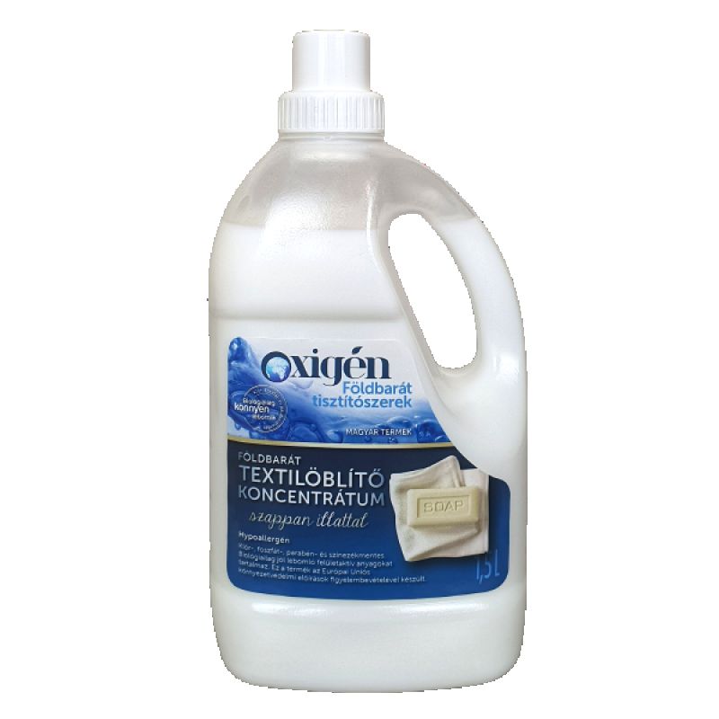 Oxigén földbarát öblítő koncentrátum, szappan, 1,5l