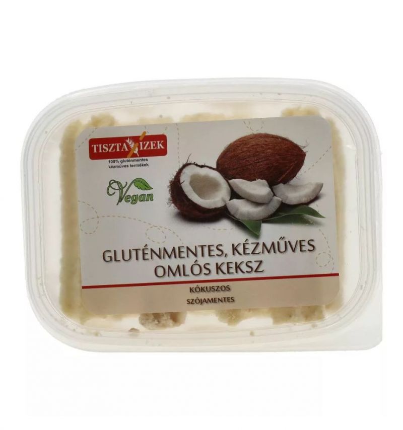 Tiszta Ízek Gluténmentes Kókuszos keksz 180 g