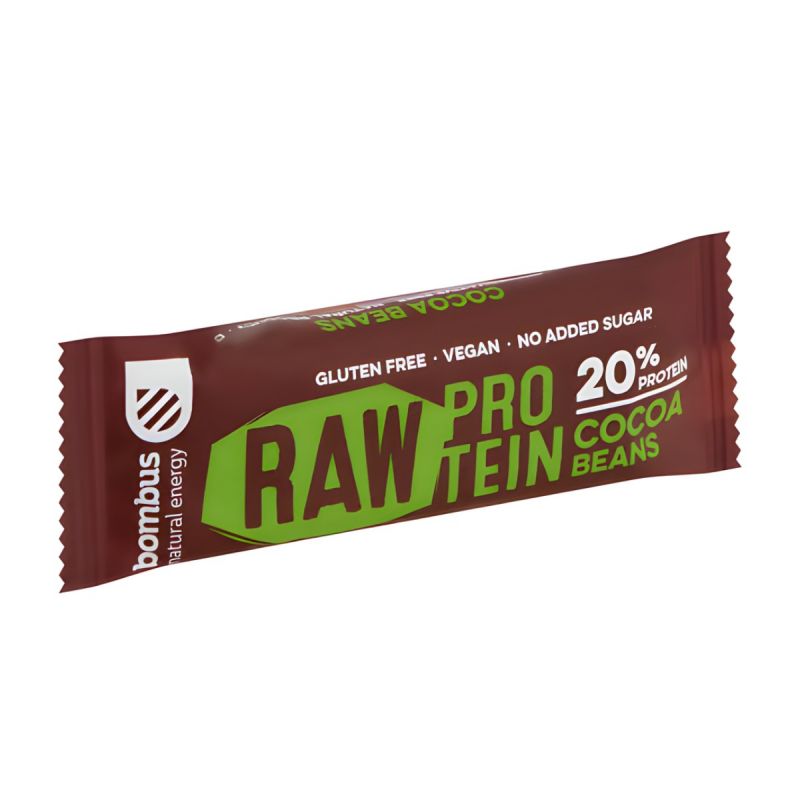 Bombus Nyers protein szelet Kakaóbab 50 g