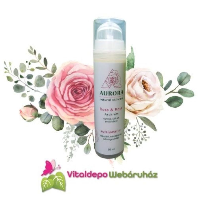 AURORA Rose &amp; Rose natur arckrém (50ml)