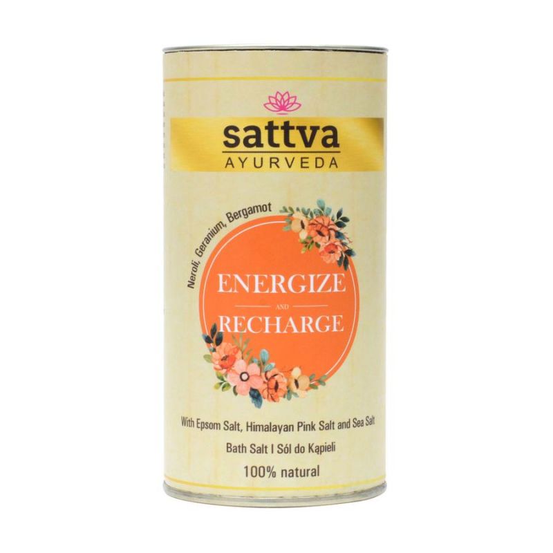 Fürdősó - Energizáló és feltöltő 300g - Sattva Ayurveda