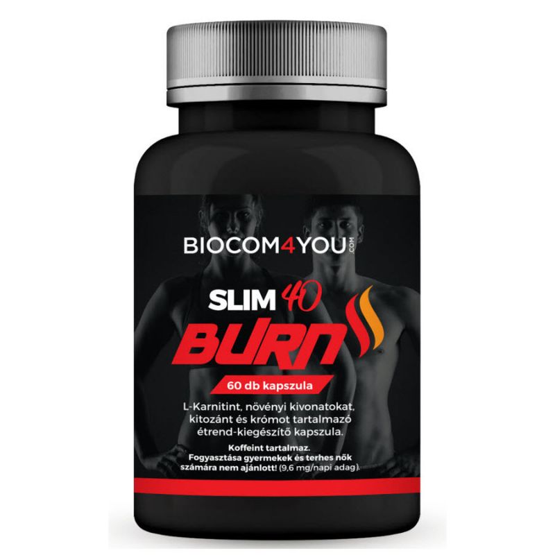 Slim 40 Burn kapszula 60 db - Biocom