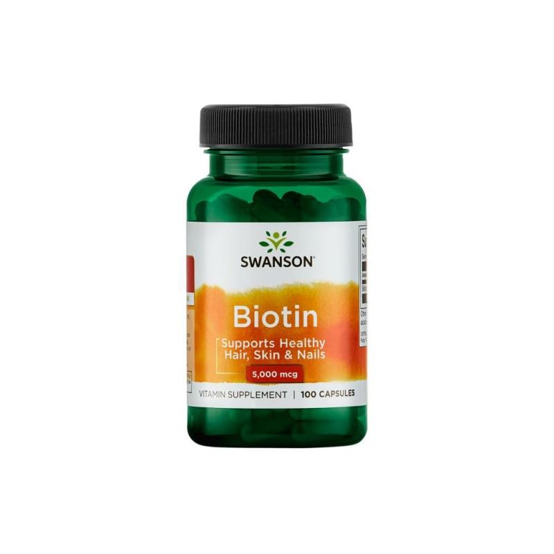Swanson Biotin tabletta 100 db