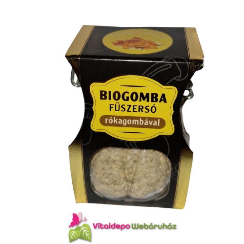 BIOGOMBA Fűszersó Rókagombával 100 g
