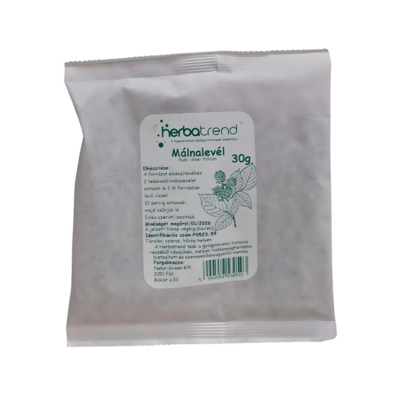Herbatrend Szálas Zacskós Málnalevél tea 30 g