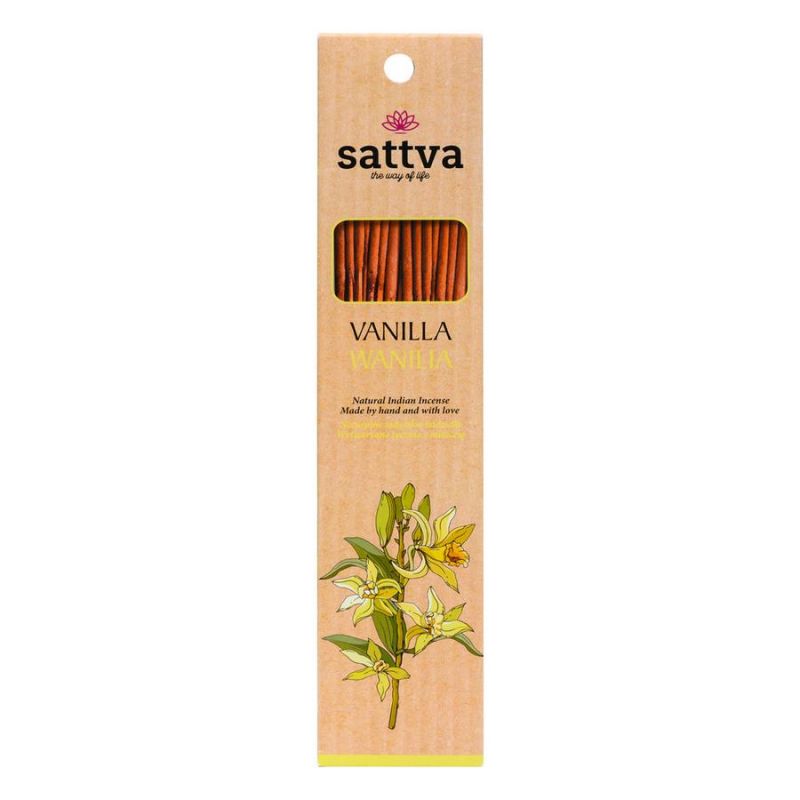 Füstölő, vanília 30g - Sattva Ayurveda