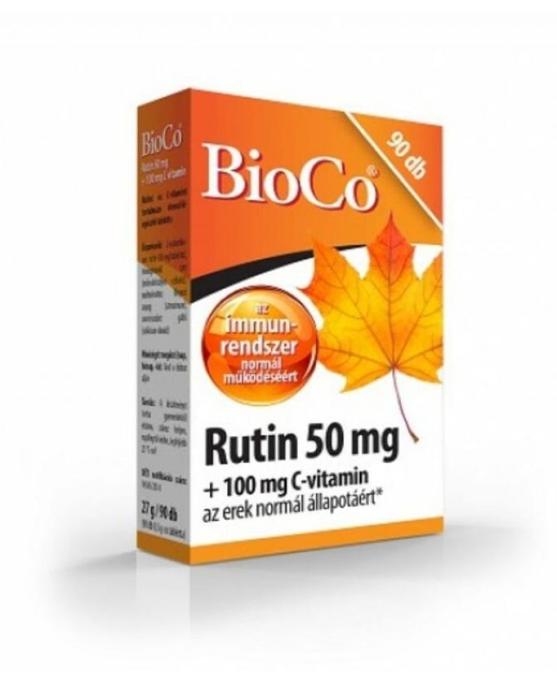 Bioco Rutin+C-vitamin tabletta 90 db