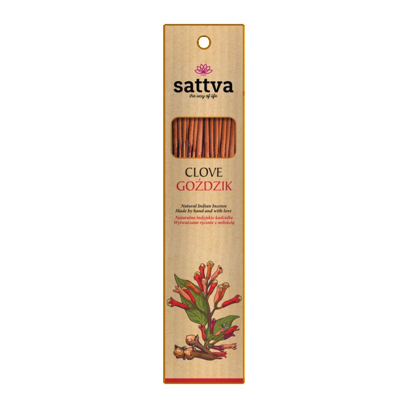 Füstölő, szegfűszeg 30g - Sattva Ayurveda