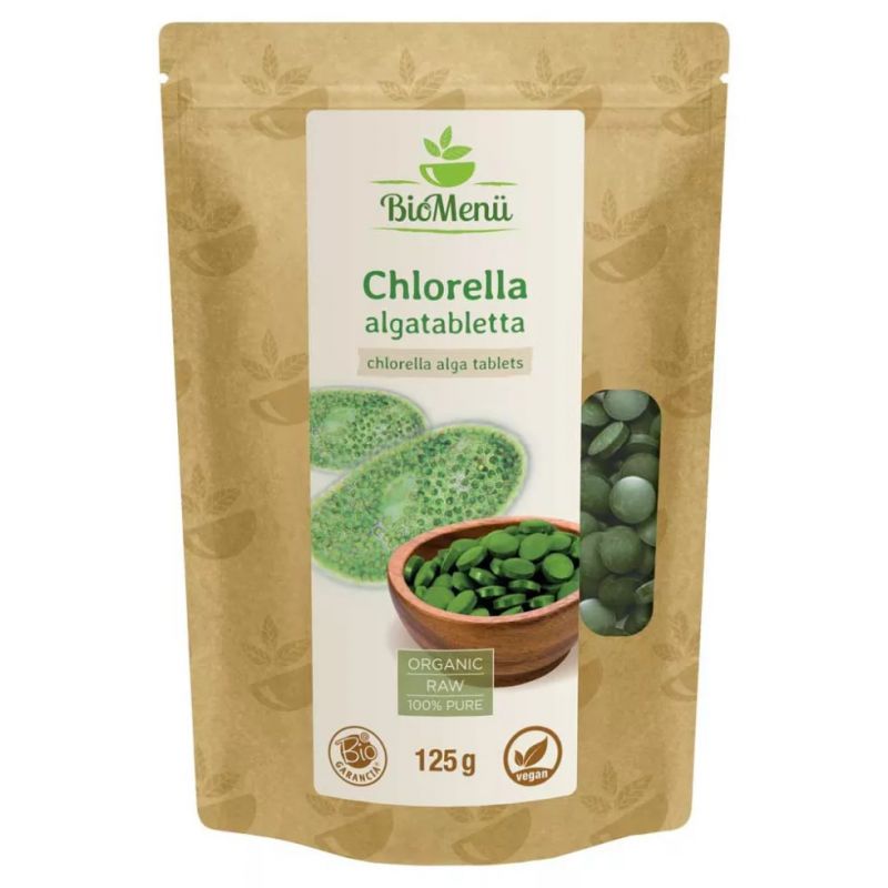 BIOMENÜ Bio chlorella tabletta 250 db