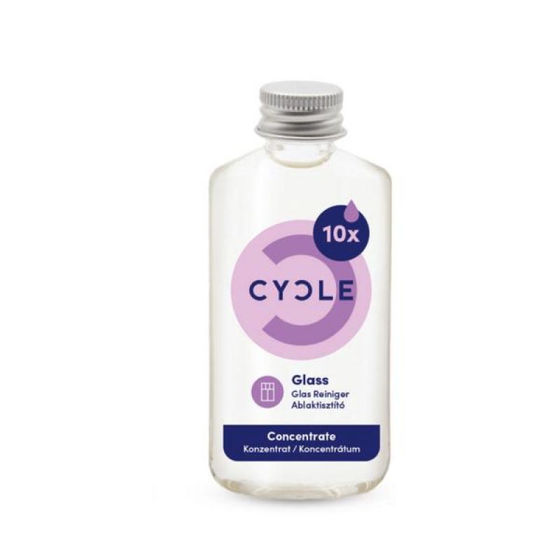 Cycle ablak- és üvegtisztító 10X koncentrátum, illatmentes, 50ml