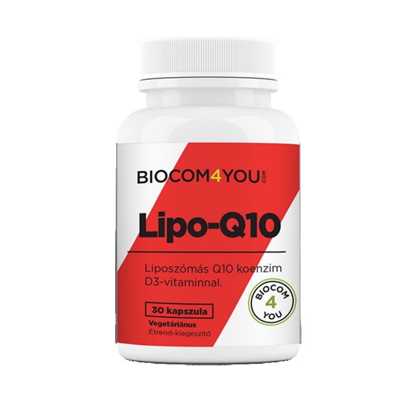 Lipo-Q10 + D3 vitamin 2000ne 30 kapszula - Biocom