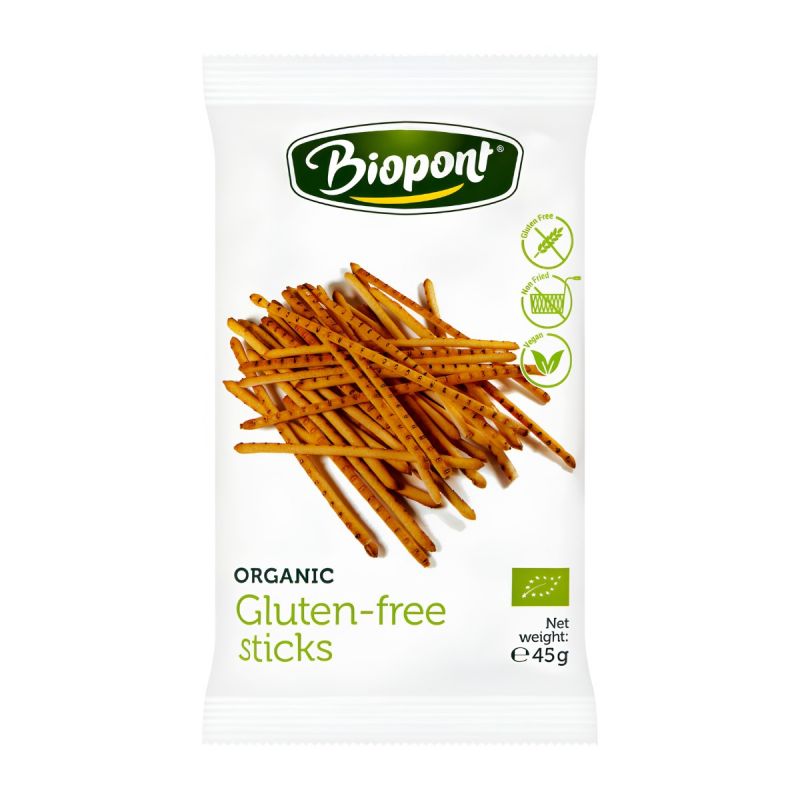 Biopont Bio Gluténmentes Sóspálcika 45 g
