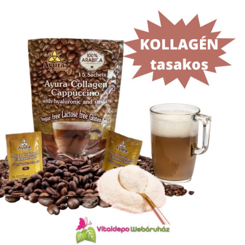 Ayura KOLLAGÉNES cappuccino (15 tasak)