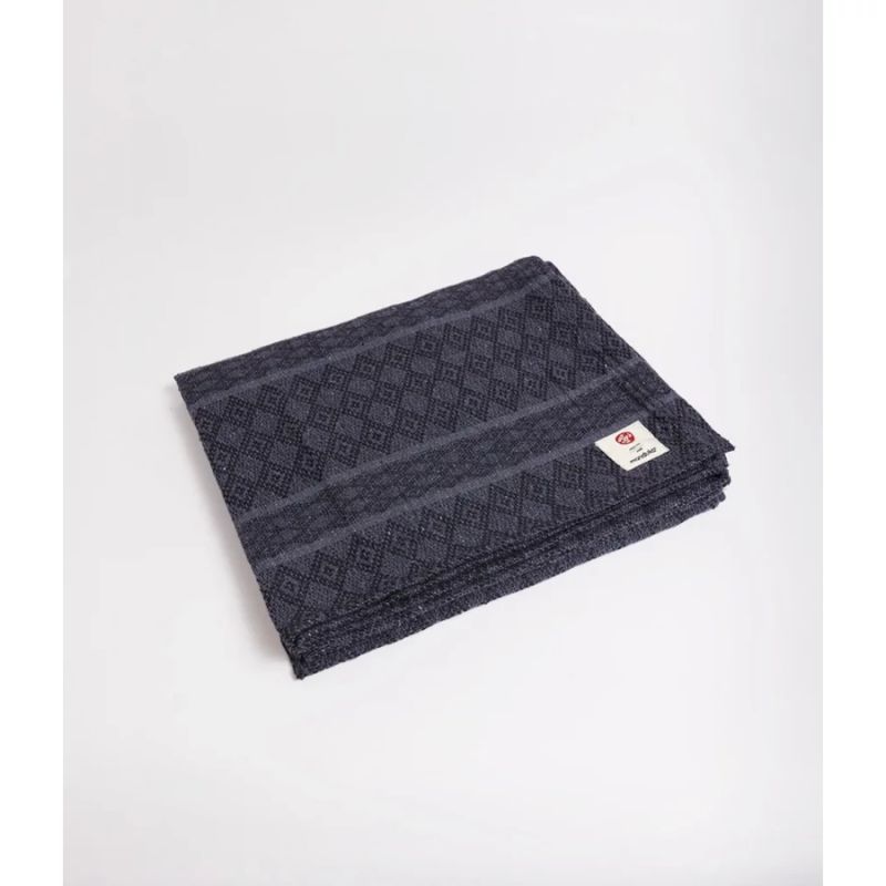 Manduka Cotton Blanket – pamut jóga- és meditációs takaró – Thunder