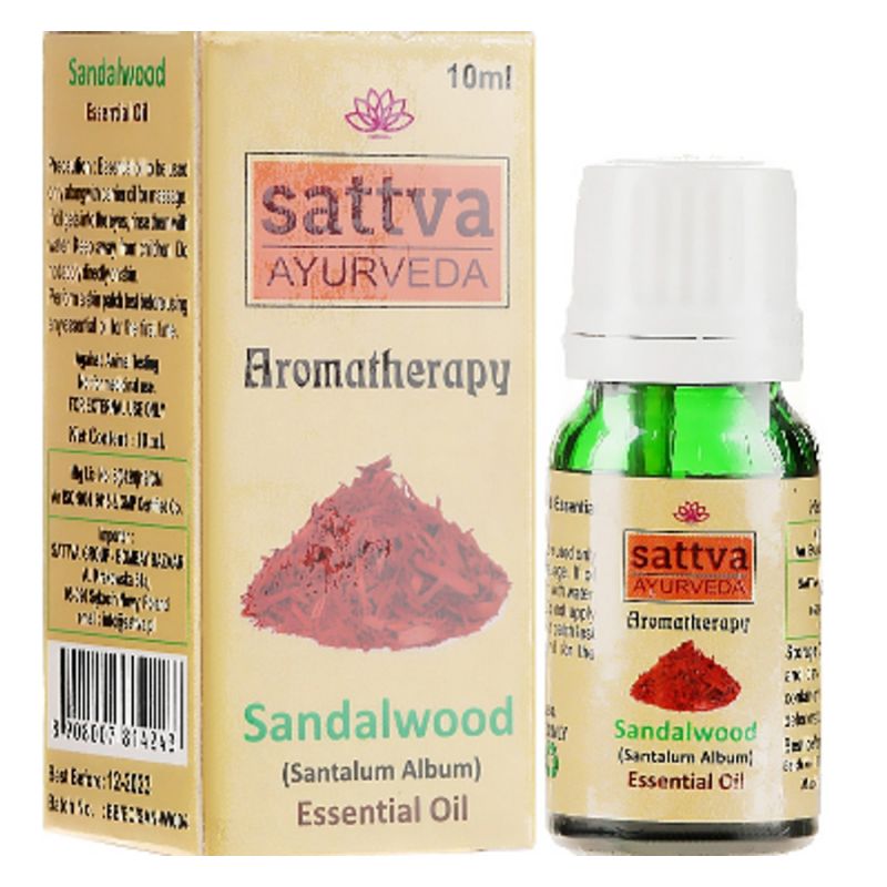 Szantálfa olaj 10ml - Sattva Ayurveda