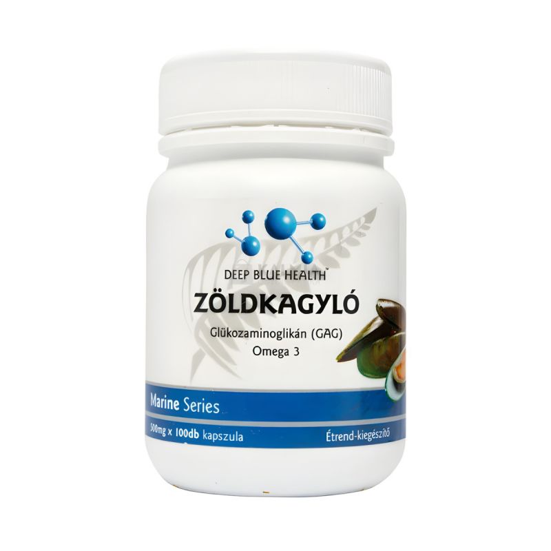 DBH Zöldkagyló Kapszula 100 db