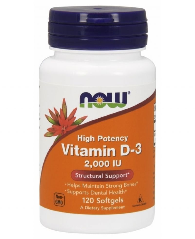 Now Vitamin D3-kapszula 120 db