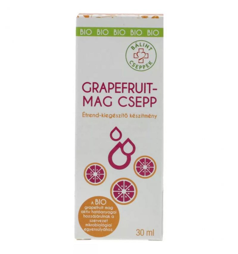 Bálint Cseppek Bio Grapefruitmag Csepp 30 ml