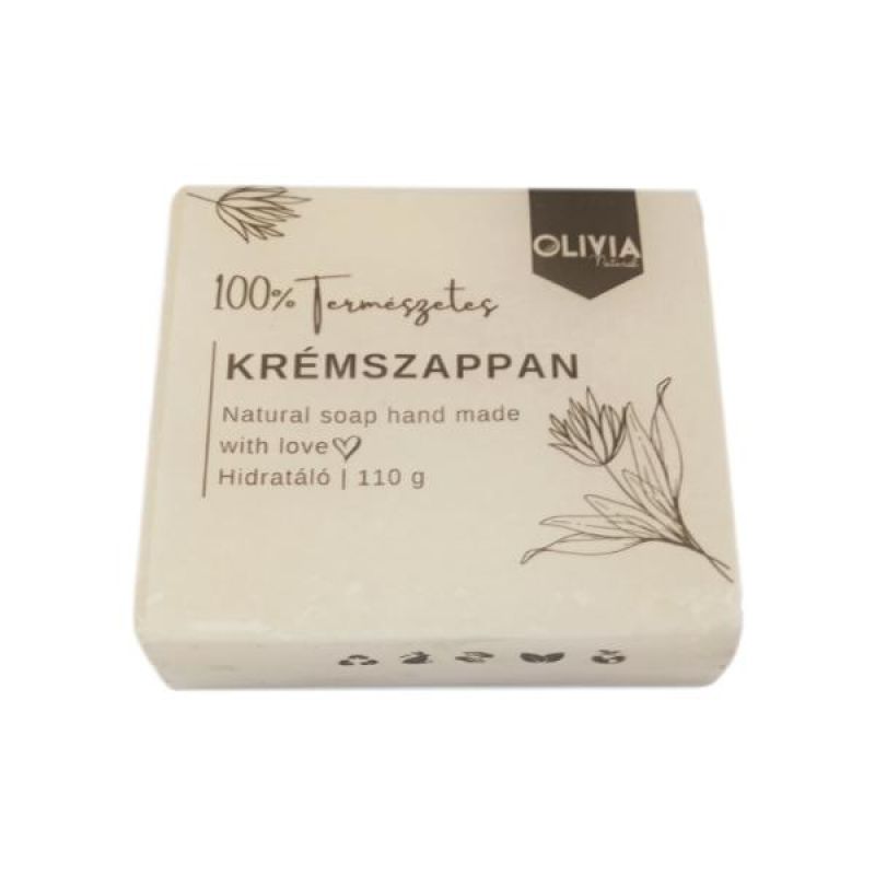 Olivia Natural krémszappan, lavandin, 100g