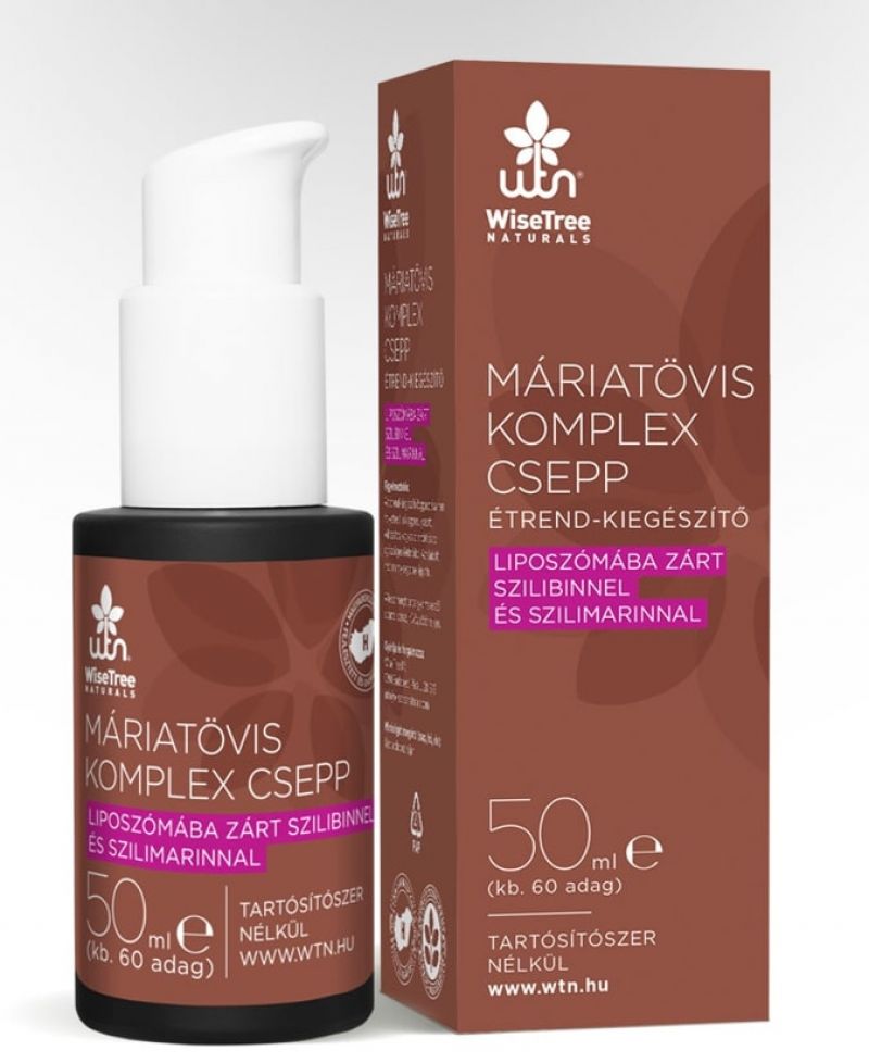 Wise Tree Naturals WTN Máriatövis komplex csepp 50 ml