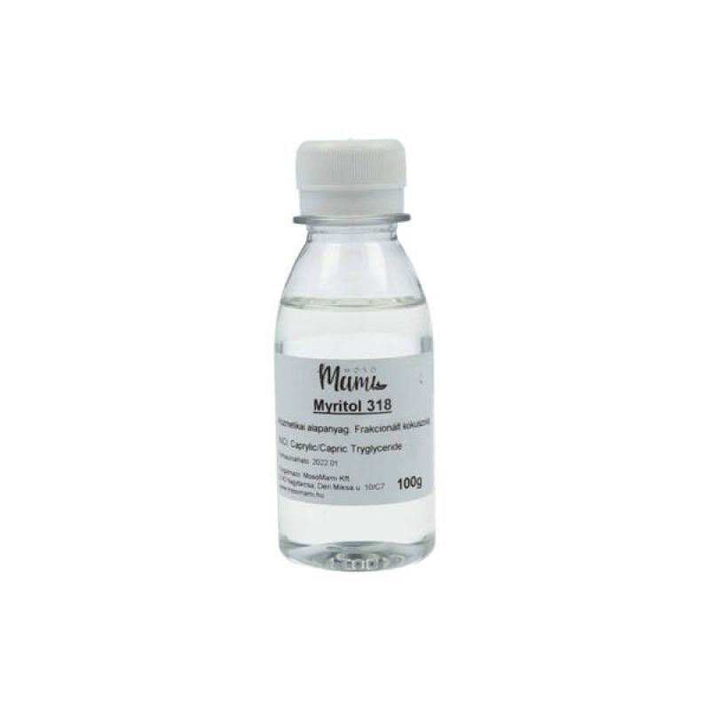 Mosómami frakcionált kókuszolaj (Caprylic/capric triglyceride), 100g