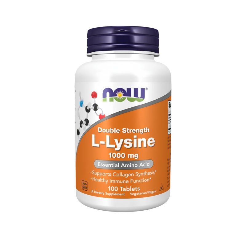 Now L-Lysine (lizin) 1000 mg tabletta 100 db