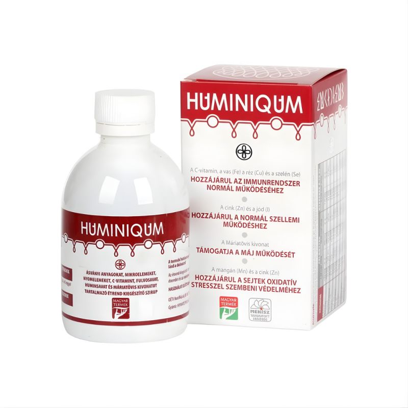 Huminiqum étrendkiegészítő készítmény szirup 250 ml