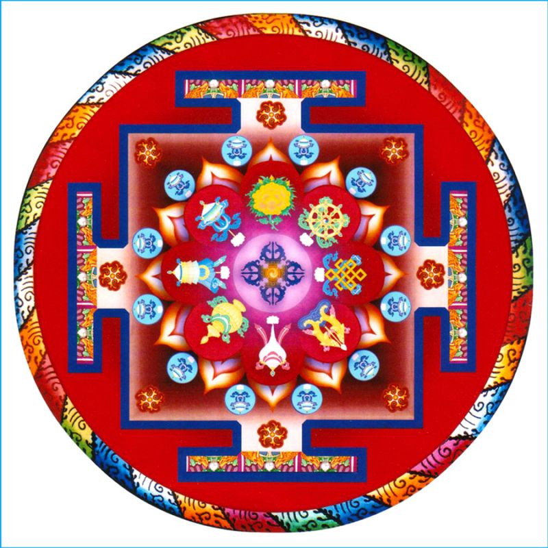 Mandala Ablakmatrica - Bőség