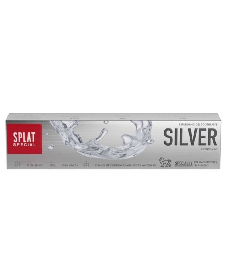 Splat fogkrém Silver 75 ml