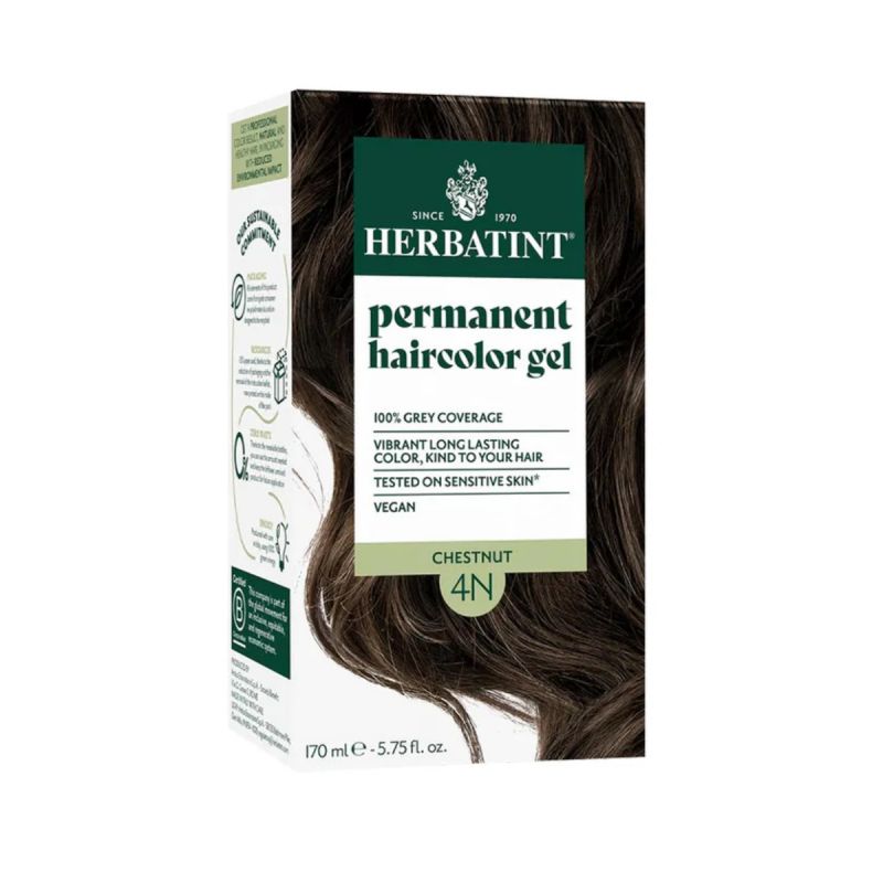 Herbatint 4N Chesnut - Gesztenye Hajfesték 170 ml