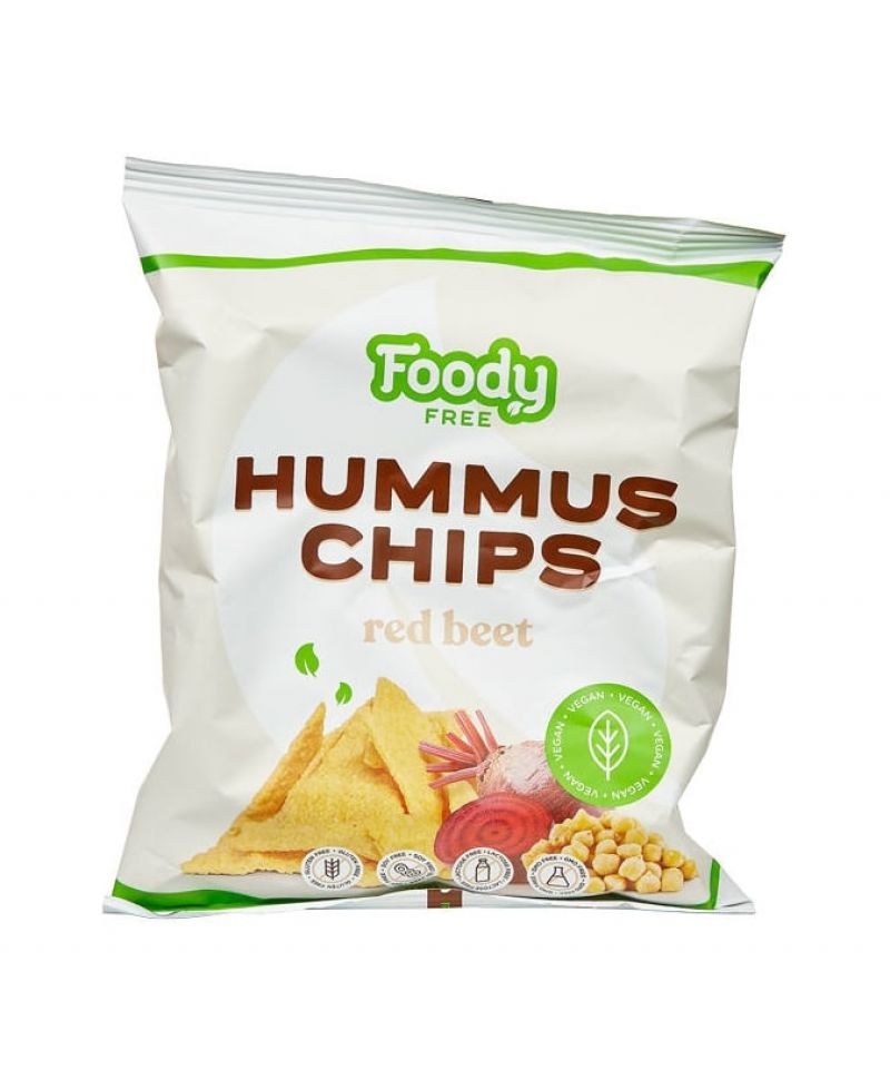 Foody Free hummus chips céklával 50 g