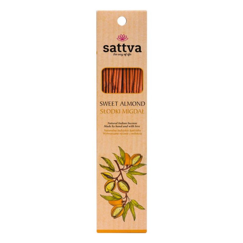 Füstölő, édesmandula30g - Sattva Ayurveda