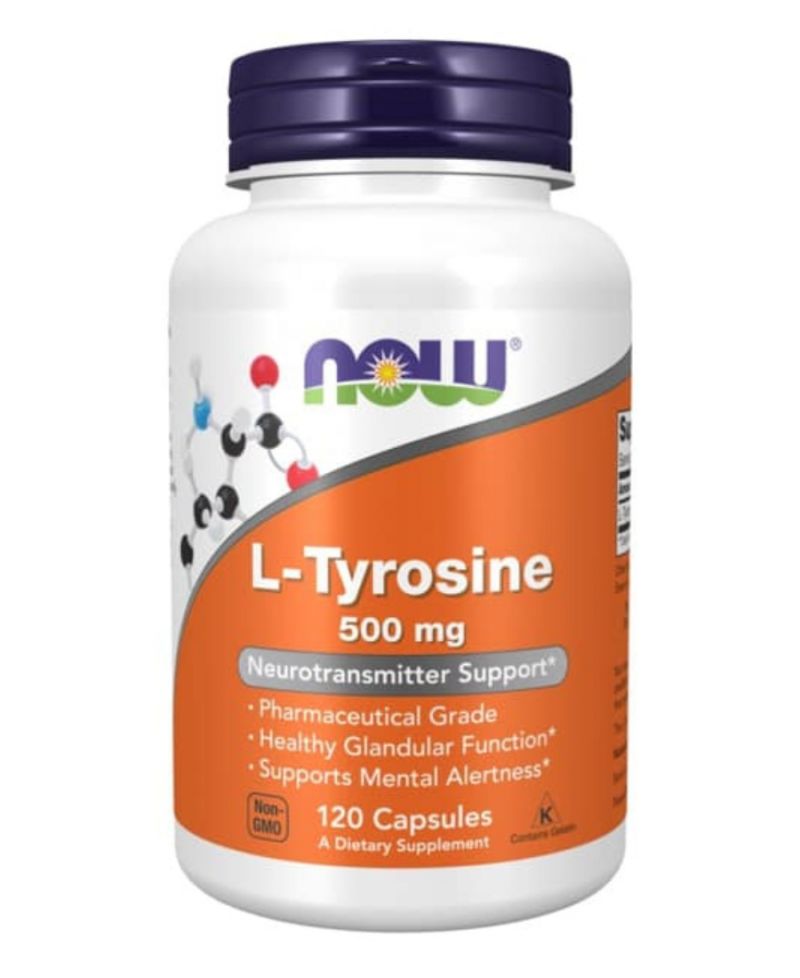 Now L-Tyrosine 500 mg kapszula 120 db