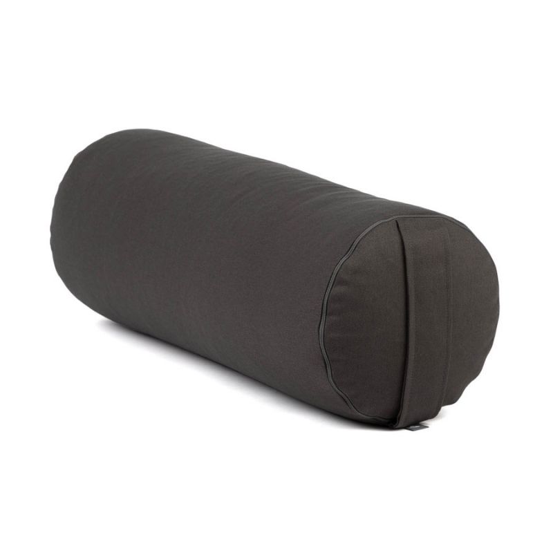 Bolster ECO hengerpárna pamutvatta töltettel - Anthracite - Bodhi