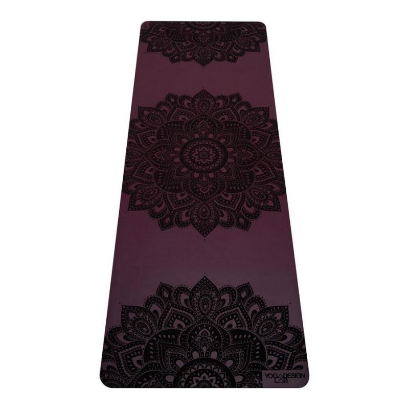 Jógaszőnyeg Infinity Mat - Mandala Burgundy / YogaDesignLab