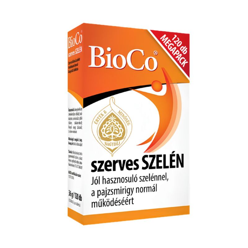 Bioco Szerves Szelén Tabletta 120 db
