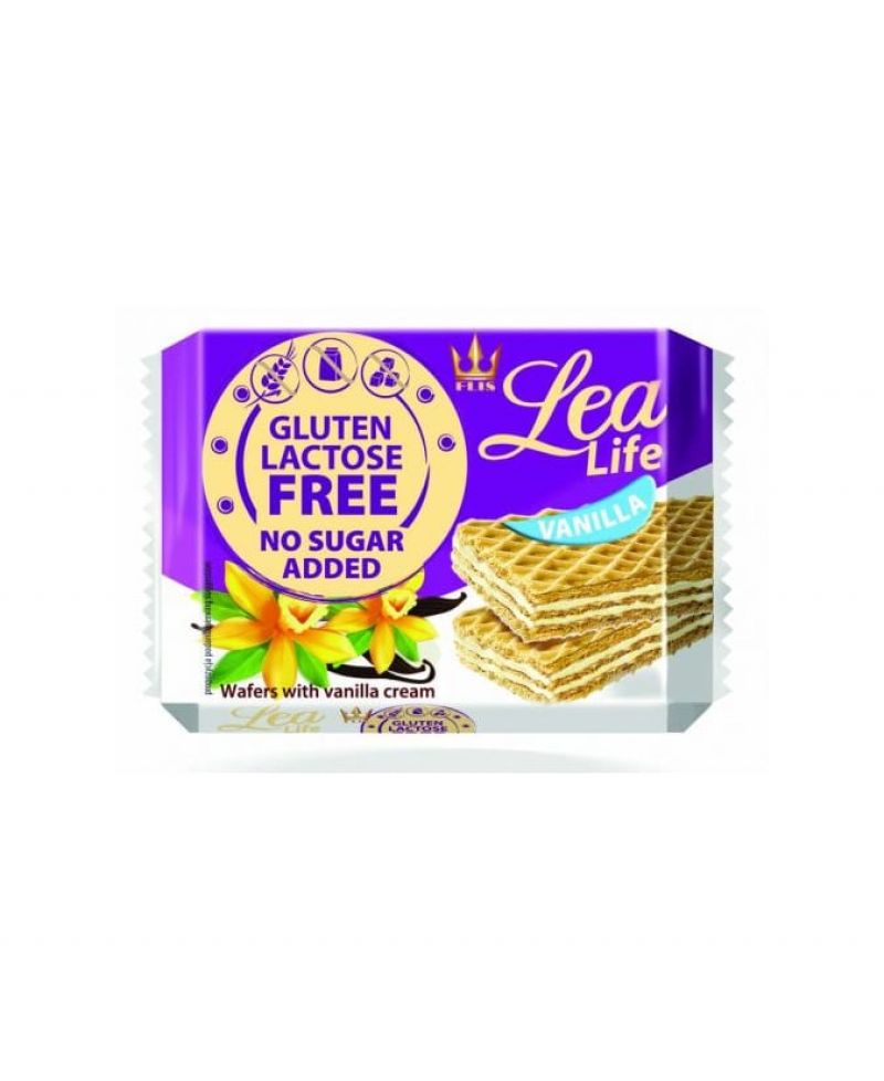 Lea Life vaníliás ostya glutén-laktózmentes 95 g