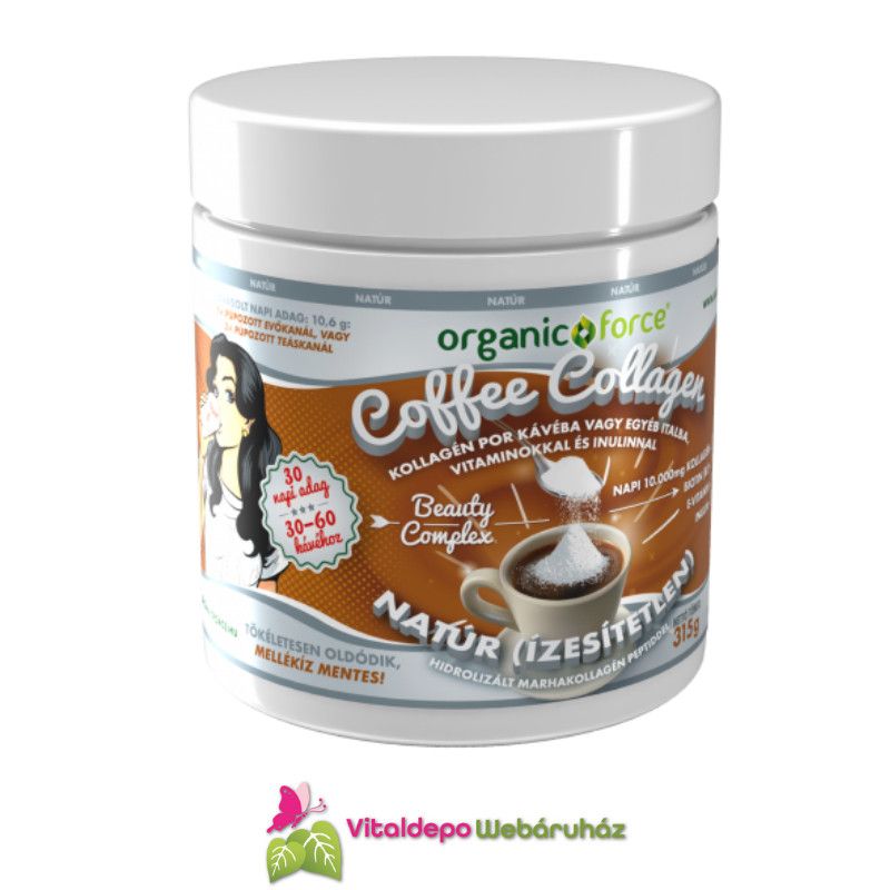 Coffee Collagen – Kávékollagén NATUR