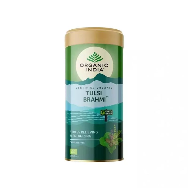 Tulsi BRAHMI, szálas bio tea, 100g - Organic India