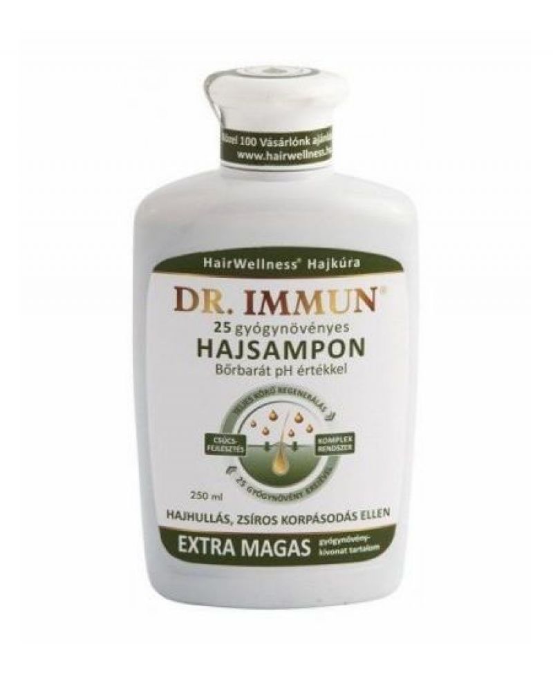 Dr. Immun Hajsampon 25 Gyógynövényes 250 ml