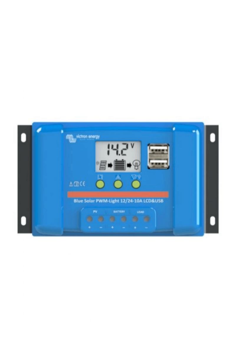 Victron Energy Blue Solar PWM-LCD&USB 12/24V-5A
