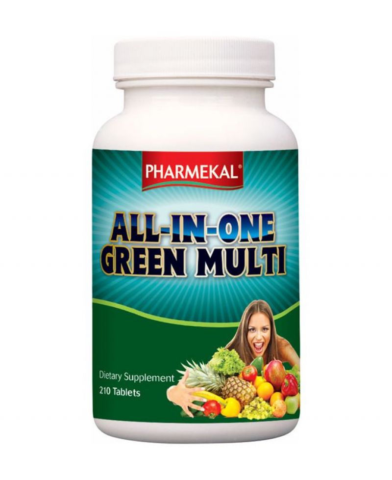 Pharmekal All In One Green Multivitamin 210 db
