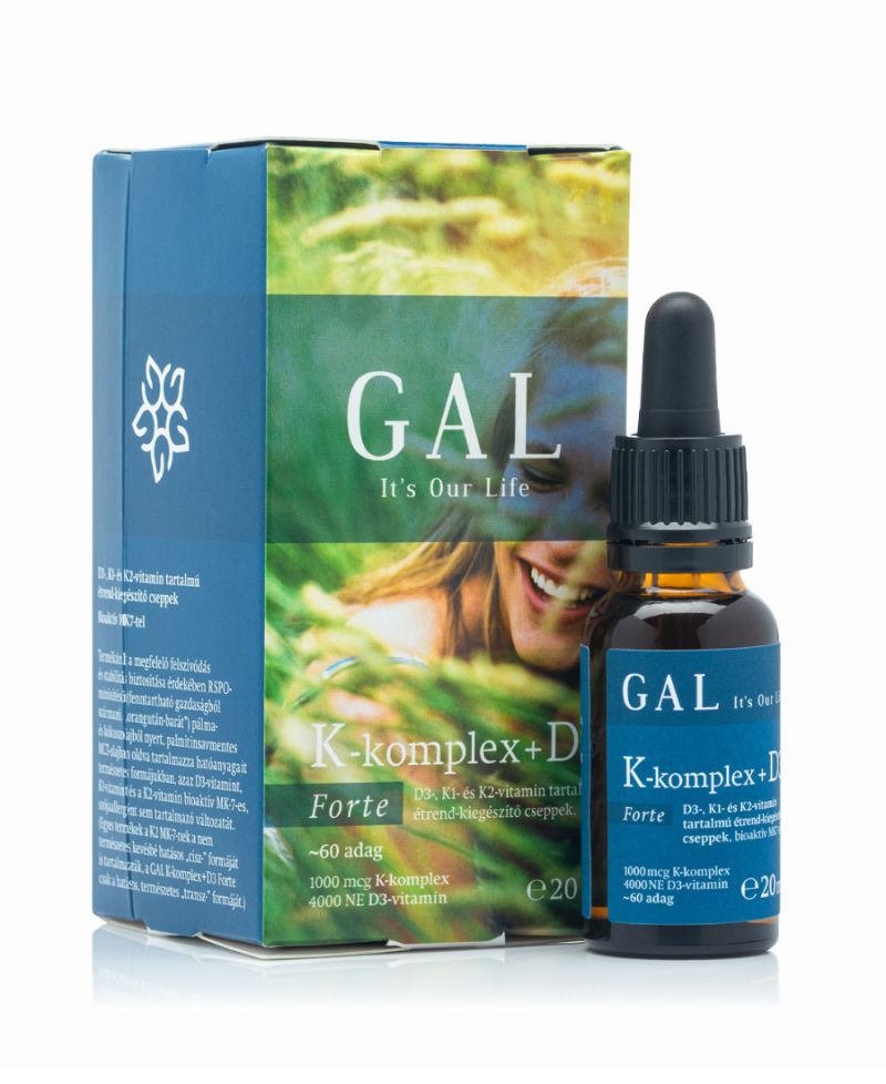 GAL K-komplex+D3-vitamin Forte cseppek 20 ml