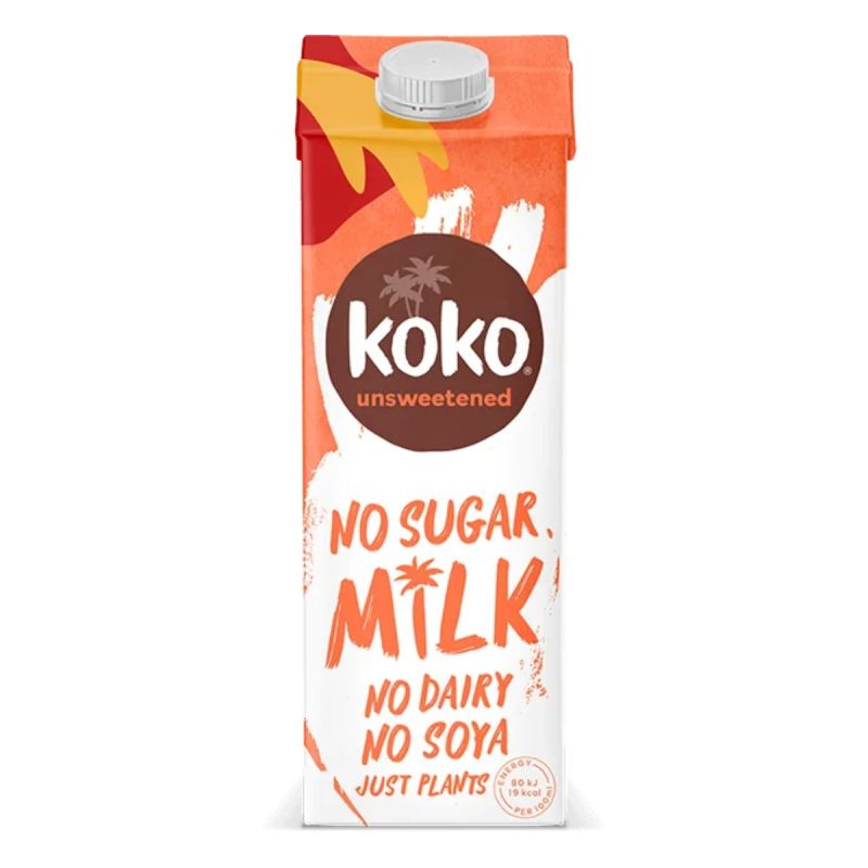 Koko Kókusztej Ital Natúr Cukormentes 1000 ml