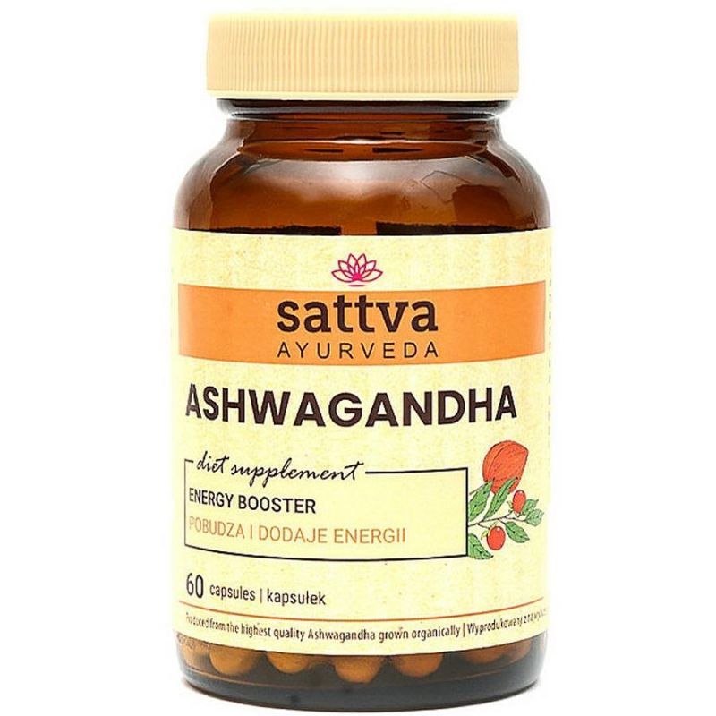 Ashwagandha 60 kapszula - Sattva Ayurveda