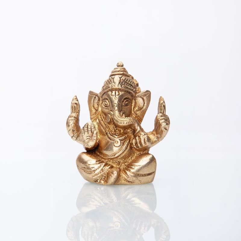 Ganesh réz szobor 7cm- Bodhi