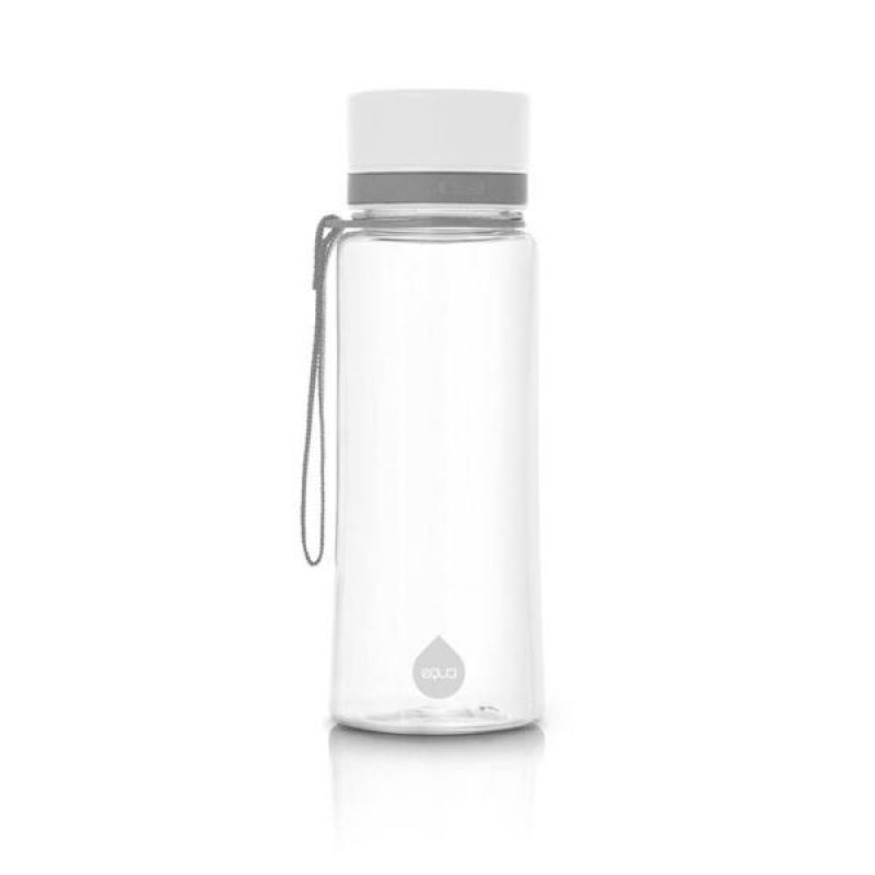 EQUA BPA-mentes műanyag kulacs, fehér, 600ml