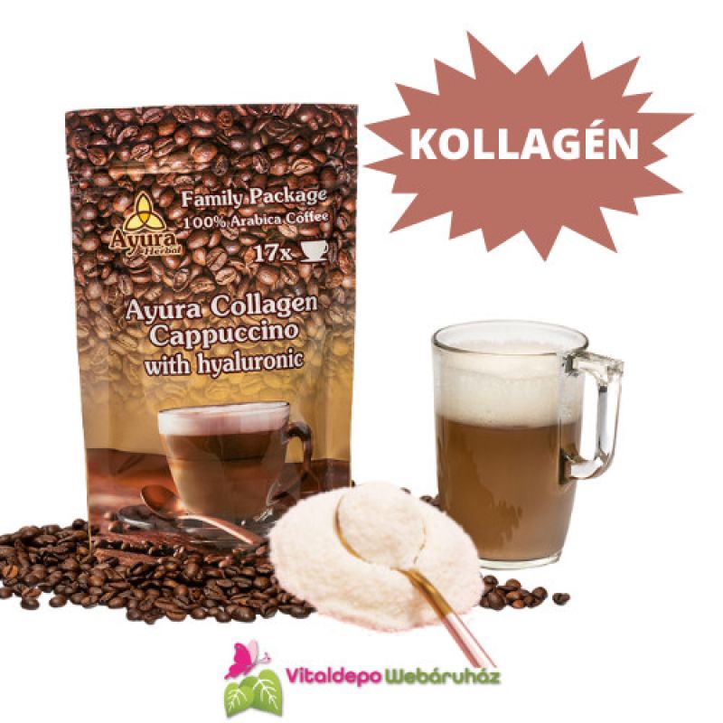 Ayura KOLLAGÉNES cappuccino (17 adag)