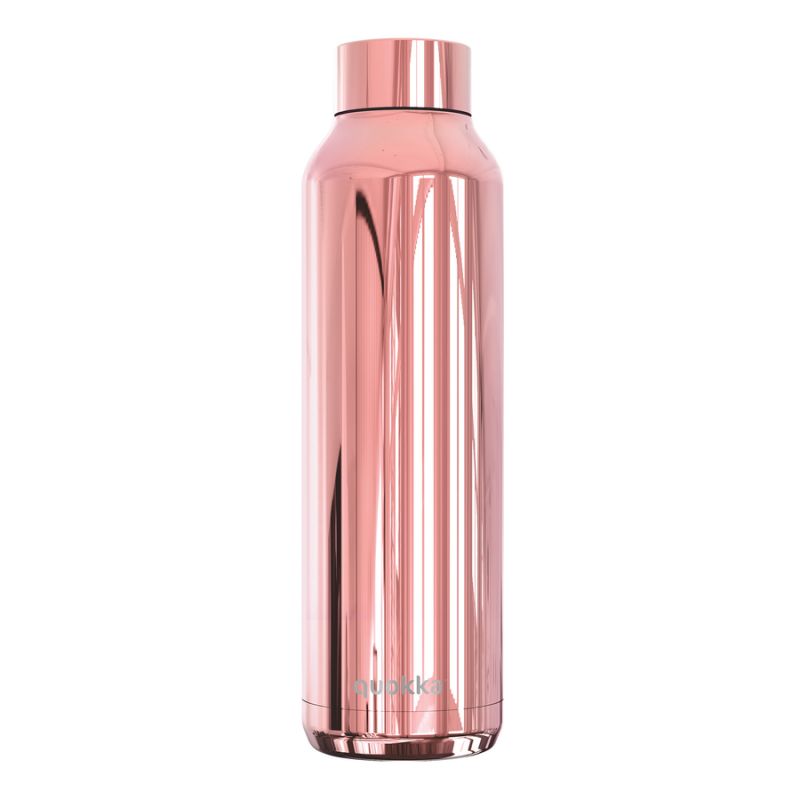 Hőtartó fémkulacs Solid - Sleek rose gold 630 ml - Quokka